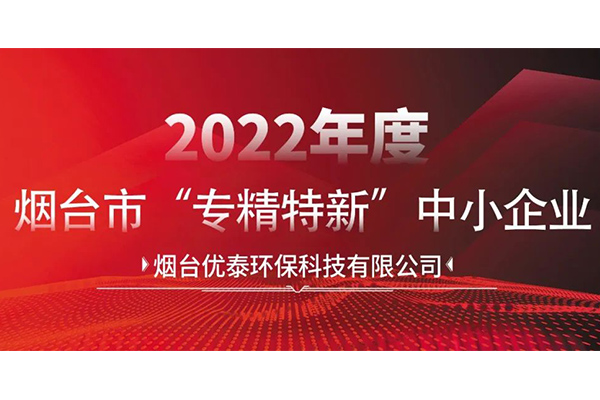 喜报|K8·凯发(中国)天生赢家·一触即发通过2022年度烟台市“专精特新“中小企业认定！